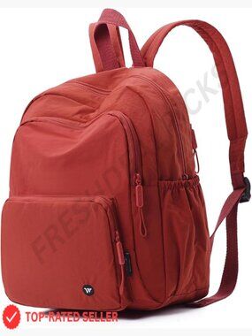 Small Nylon Backpack Mini Casual Daypack Lightweight Travel Purse